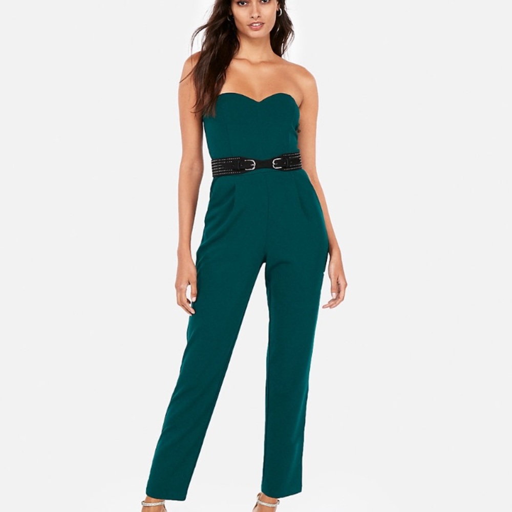Green jumpsuit